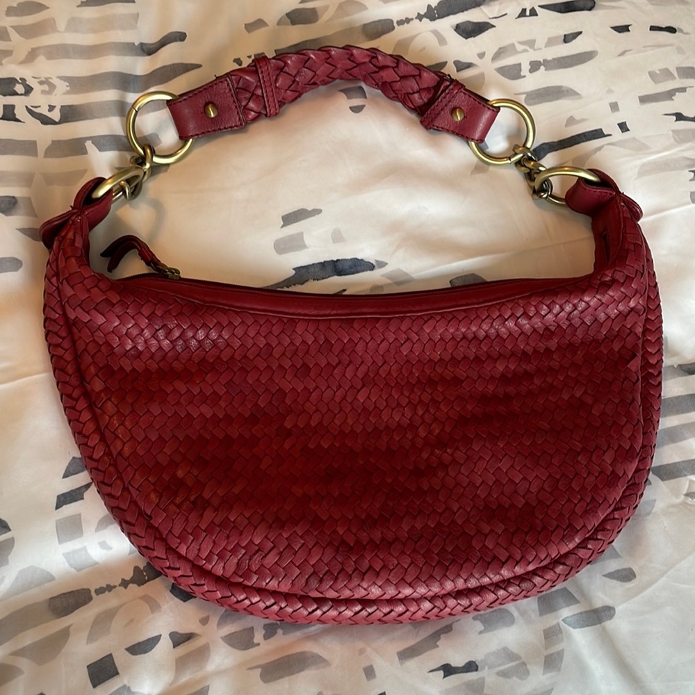 Red Donald Pliner Purse
